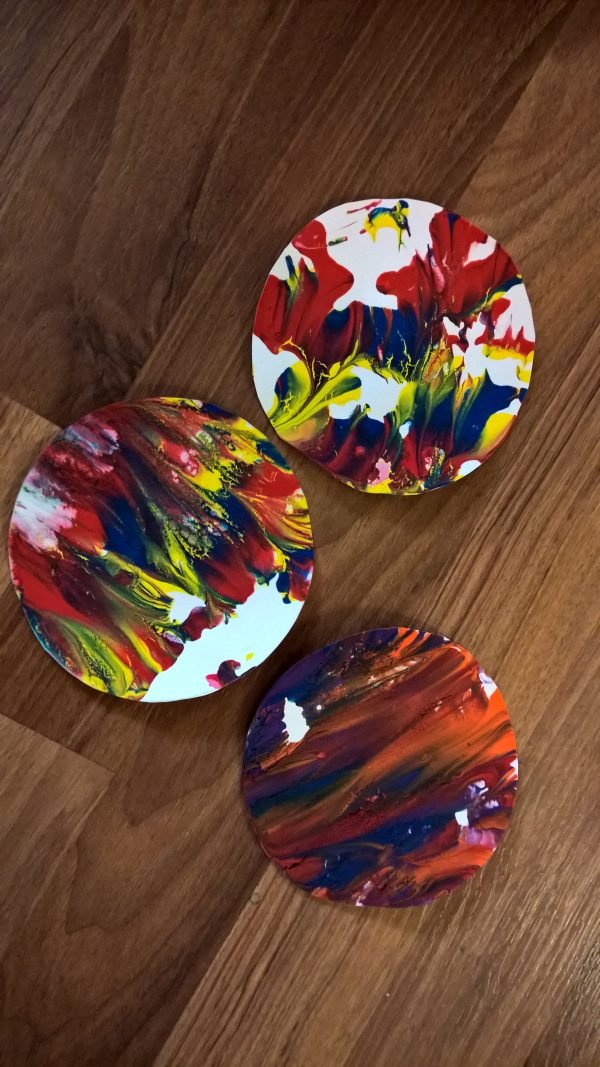 Moon art projects
